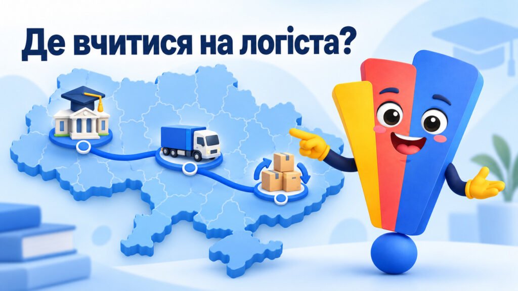 Де вчитися на логіста в Україні у 2026–2027 році